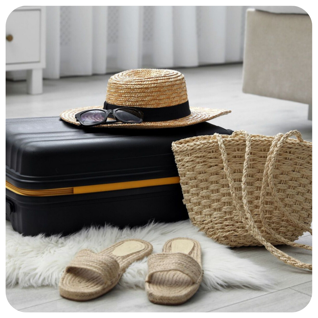 Luggage with rounded corners